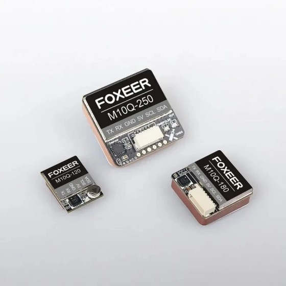 Original Foxeer M10Q-120/M10Q-180/M10Q-250 Dual Protocol GPS Built-in QMC5883 Ceramic Antenna for RC Airplane Drone
